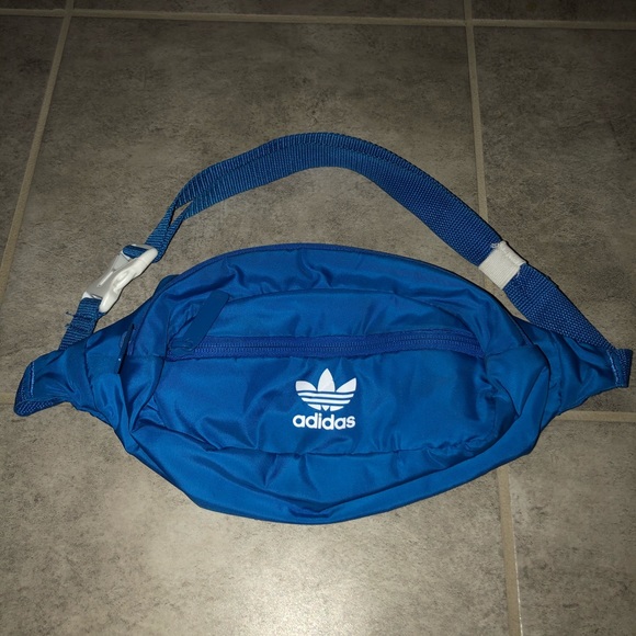 adidas blue fanny pack